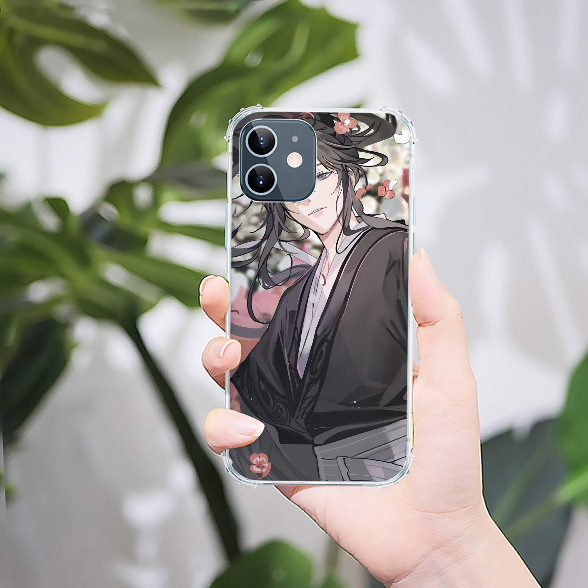 （画像用） 刀剣乱舞 Touken Ranbu 【iPhone 12シリーズ対応】透明スマホケース（クリアソフトケース）